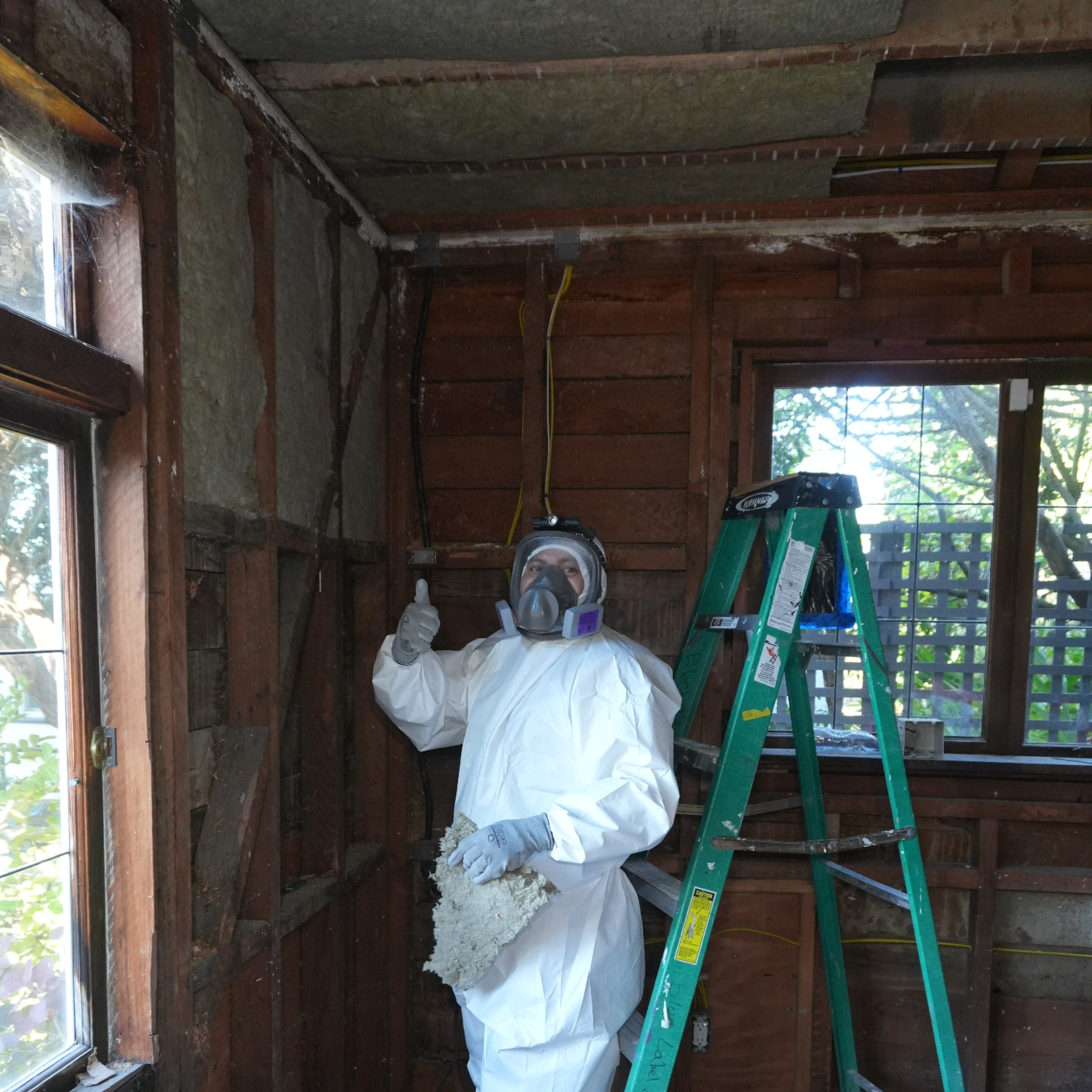 Professional insulation installation improving energy efficiency and comfort