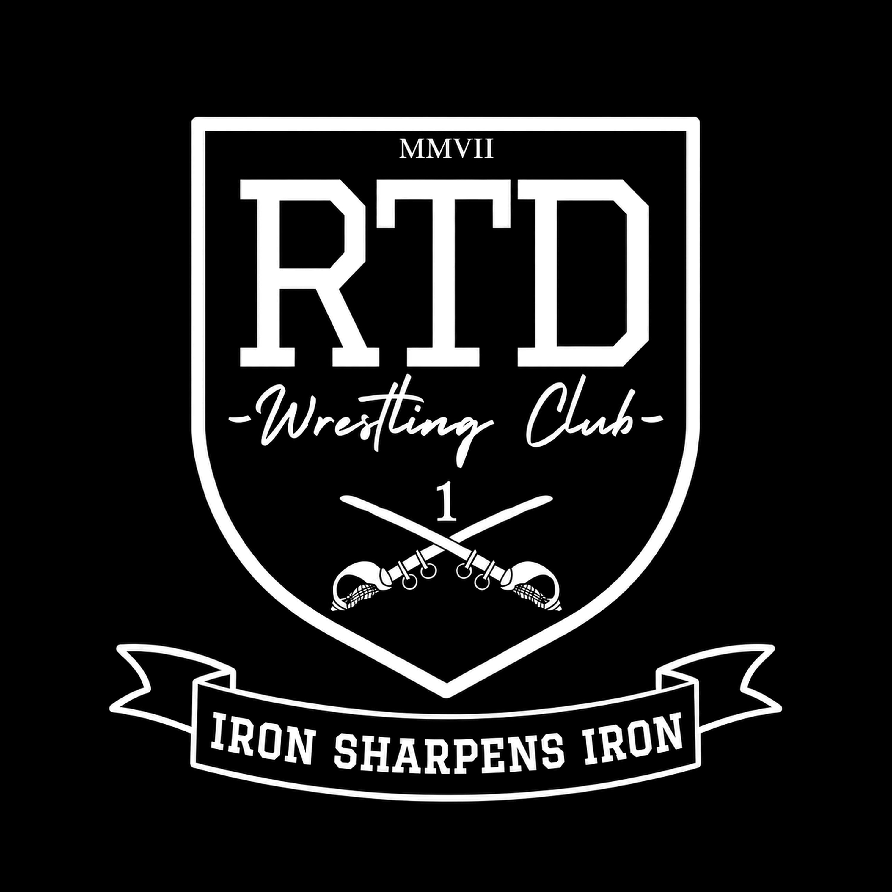 Run to Danger Wrestling Club logo, a year-round youth wrestling club in Redding, California