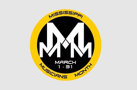 Over lapping Ms for Mississippi Musicians Month - March 1-31