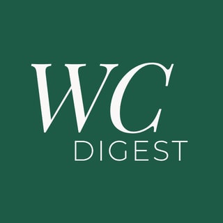 Walnut Creek Digest logo featuring white WC Digest lettering on a dark green background