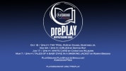 prePLAY logo with future performance dates of Nov 29, Jan 17, Mar 7