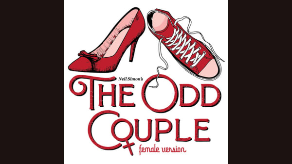 Elegant shoes and worn sneakers to show the contrast of the main characters, Florence and Olive.