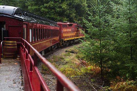 Skunk Train, Willits, CA