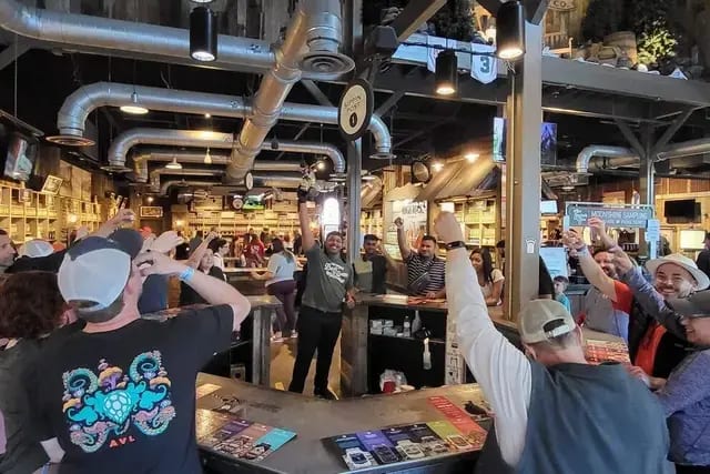 A tasting experience at Sugarlands Distilling Company in Gatlinburg TN