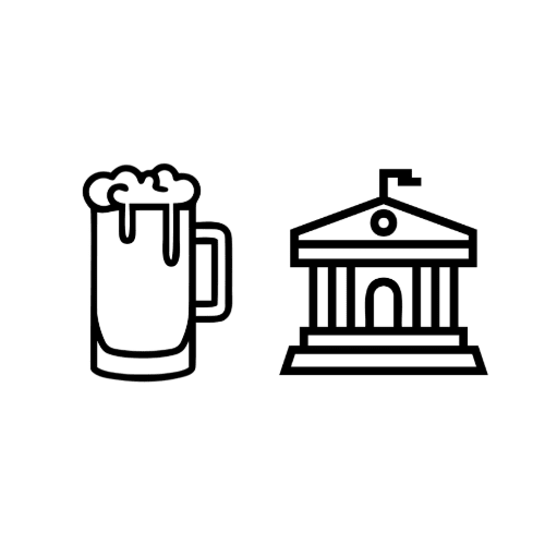 beer and government building