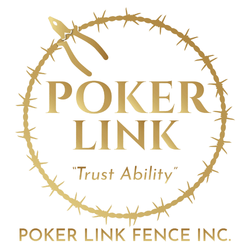 Poker Link Fence Logo