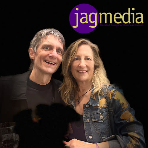 Tryg Hanson and Janet Gervers from JAGmedia Husband and wife team in the Delray Chamber of Commerce