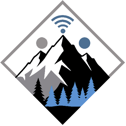 MASSIF MSP logo is Mount Washington with WIFI coming off the mountain, surrounded by sun, moon and trees.