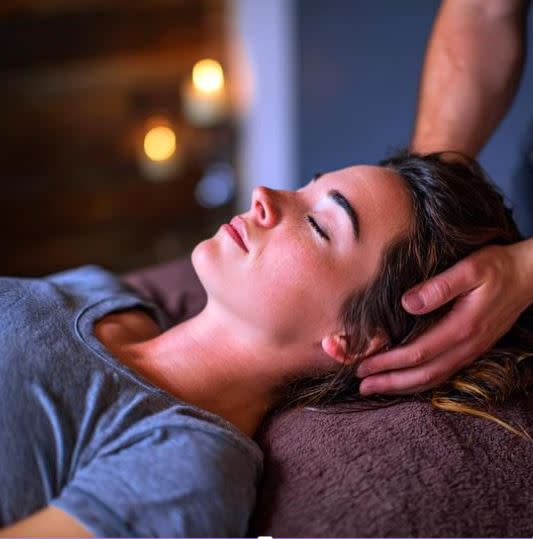Craniosacral unwinding and polarity therapy