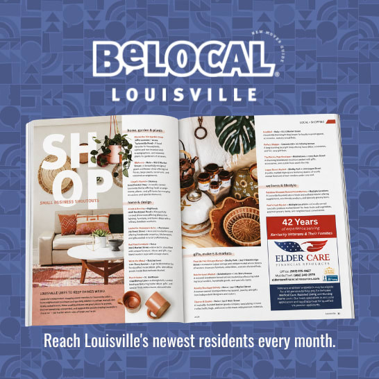 Open BeLocal Louisville New Mover Guide featuring local shopping and alternatives to big-box retailers.