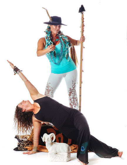 Townsend Draft Goods owner Raven and sister Marshe