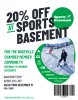 Sports Basement Rocklin 20% OFF Discount Code