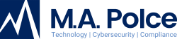 Official logo for the New York State IT and cybersecurity company M.A. Polce
