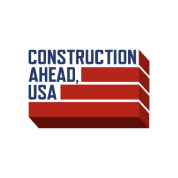 Construction Ahead, USA logo