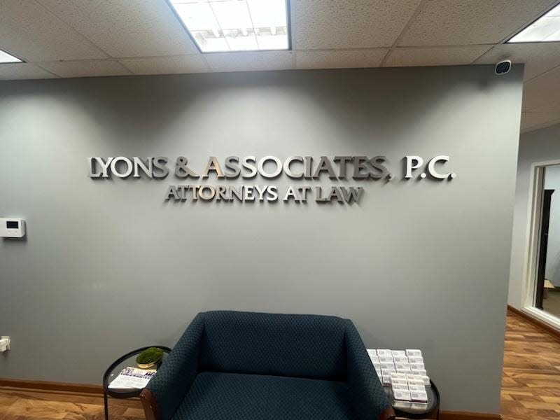 Lyons & Associates PC Dimensional Lettering