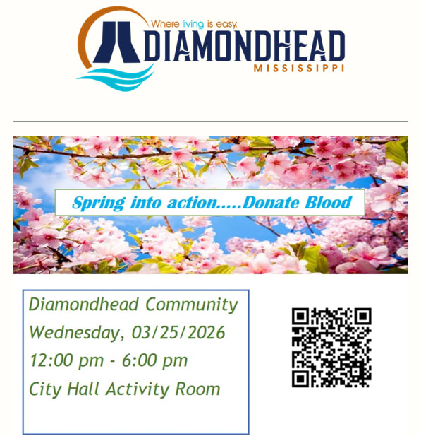 Pink Spring Flowers, blue sky in the background Spring into action...donate blood