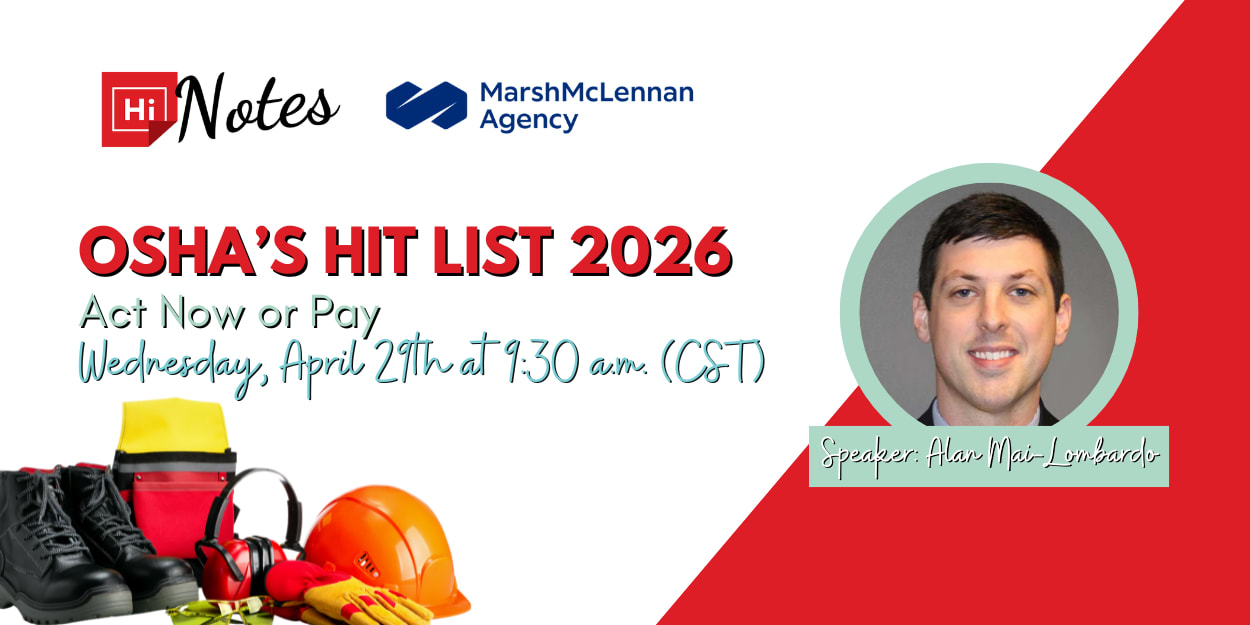 HireLevel Webinar: OSHA's Hit List 2026: Act Now or Pay