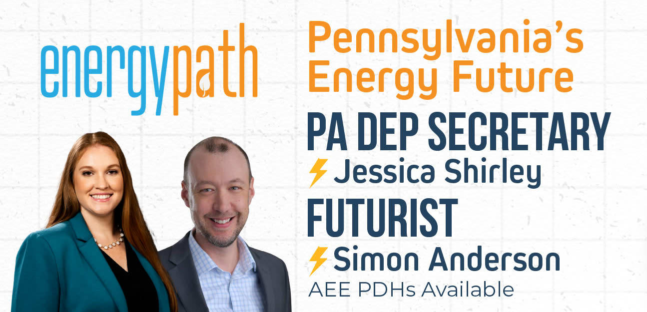 EnergyPath 2026 energy conference featuring Jessica Shirley and Simon Anderson. July 16 in Bethlehem, PA.