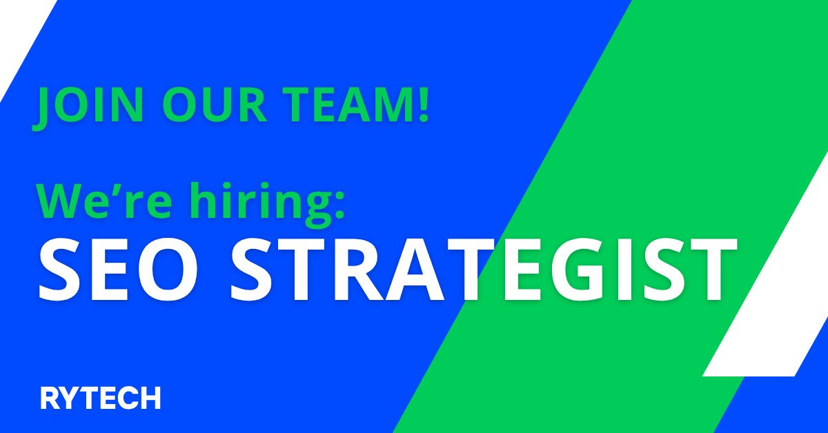Join our team! We're hiring an SEO Strategist