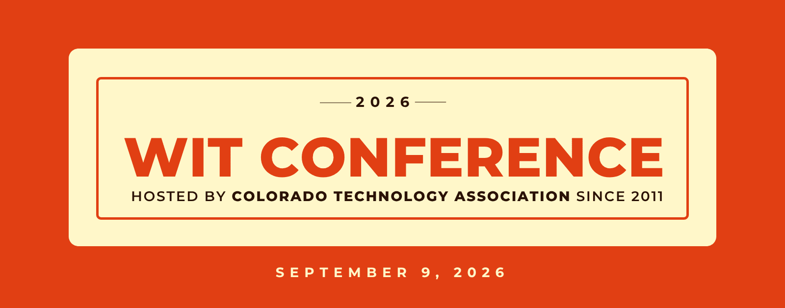 2026 WIT Conference Logo
