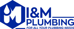 I and M plumbing logo