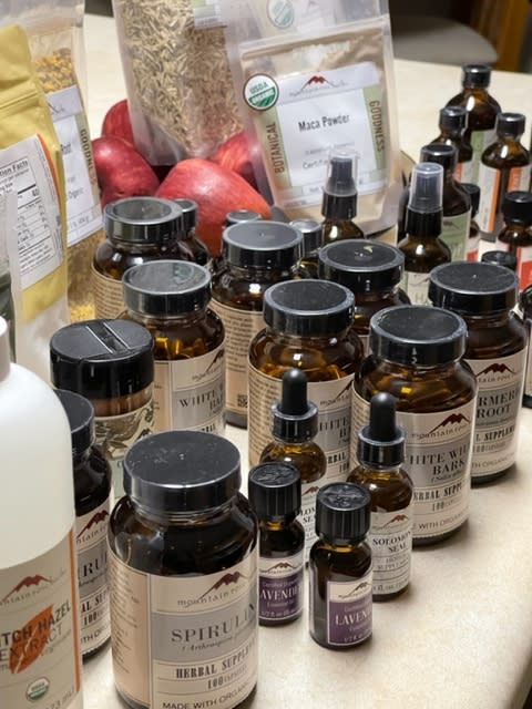 Townsend Draft Goods offers a large selection of natural products based on herbal remedies