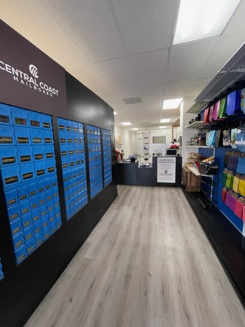 central coast mailboxes inside