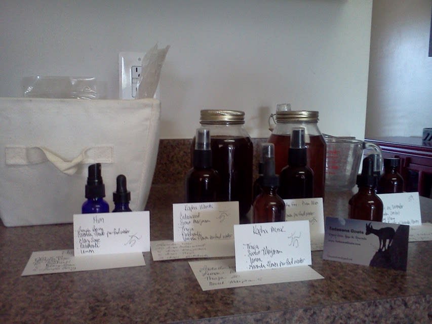 Townsend Draft Goods tinctures and tonics
