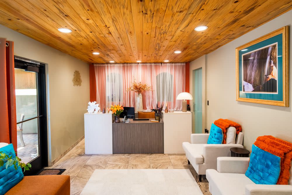 SpiritQuest Retreat Lobby at our Spiritual Retreat Center