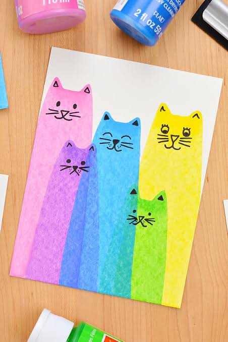 Painted cats