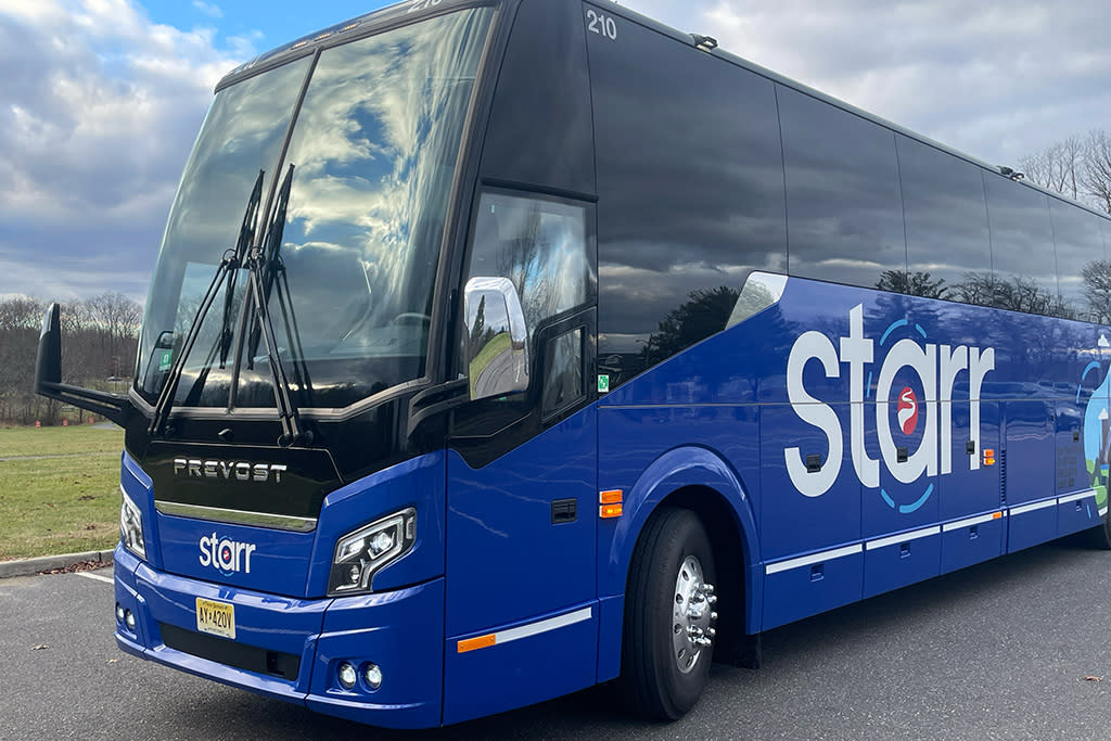 Starr Bus Charter & Tours Motorcoach Exterior Image