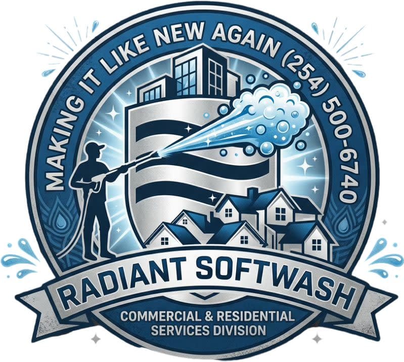 Radiant softwash llc logo