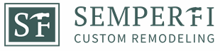 Semper Fi Custom Remodeling Company Logo