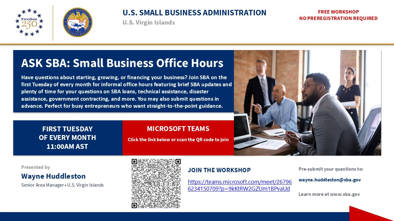 Ask SBA: Small Business Office Hours