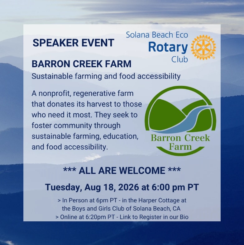 Solana Beach Eco Rotary Club