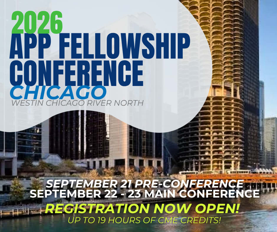 APP 2026 Fellowship Conference Open Now!