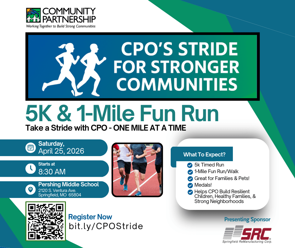 CPO's Stride for Stronger Communities 5K & 1-Mile Fun Run/Walk