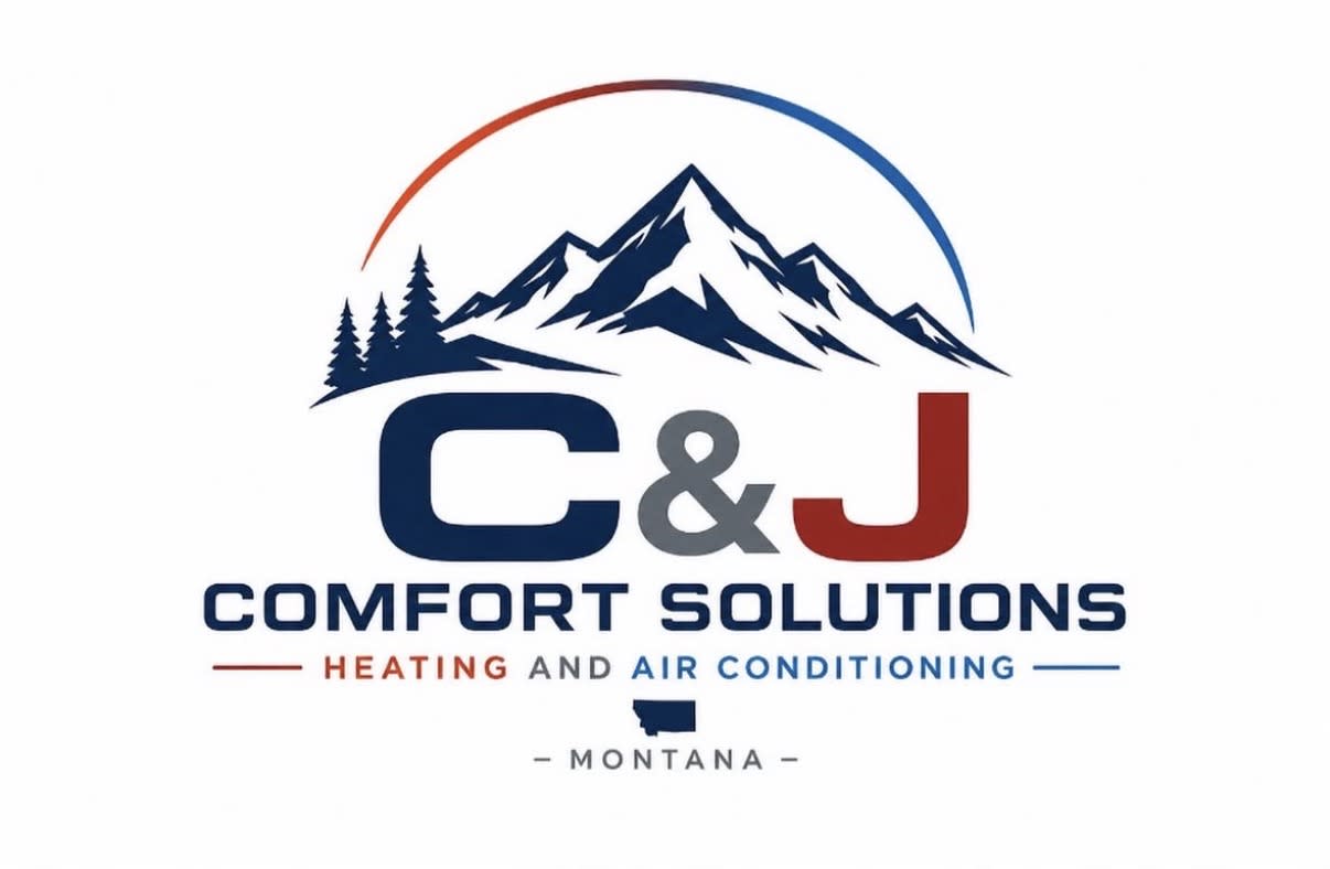 C & J Comfort Solutions heating and air conditioning logo
