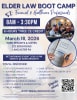 Elder Law Boot Camp Flyer
