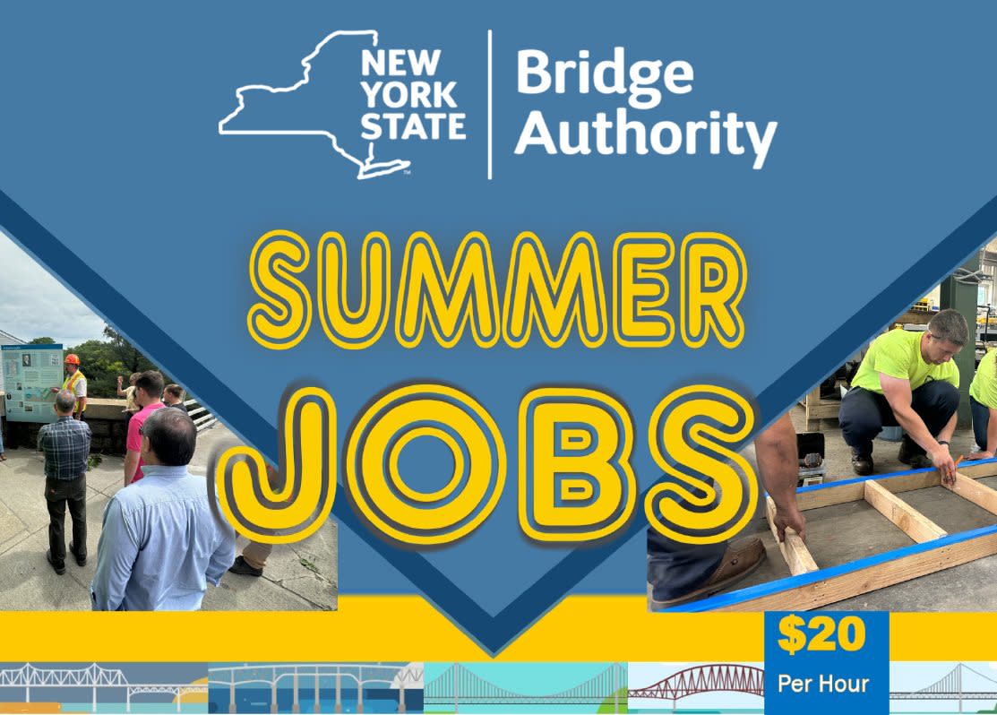 New York State Bridge Authority summer jobs