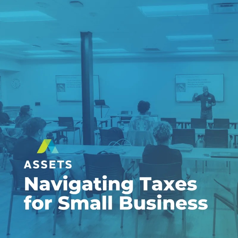 ASSETS Navigating Taxes Banner