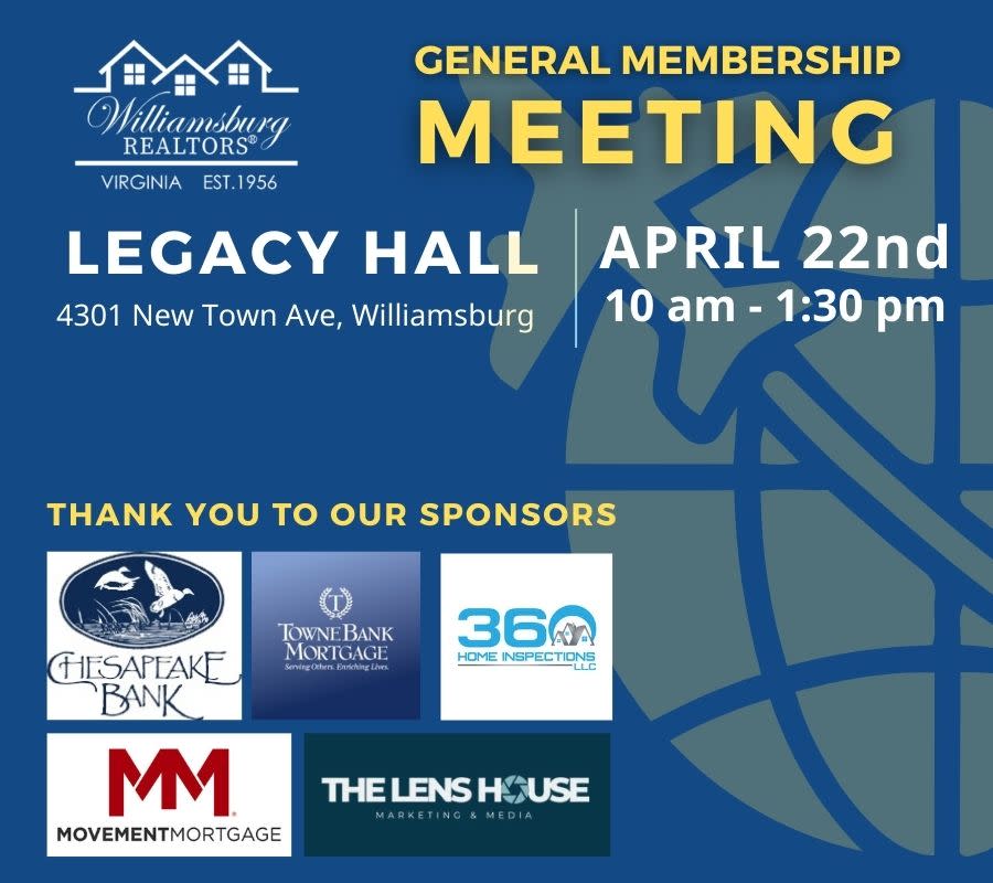 General Membership Meeting 2026