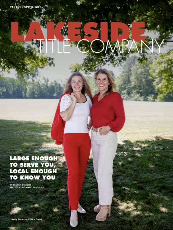 Neely James and Diana Rego Lakeside Title Company
