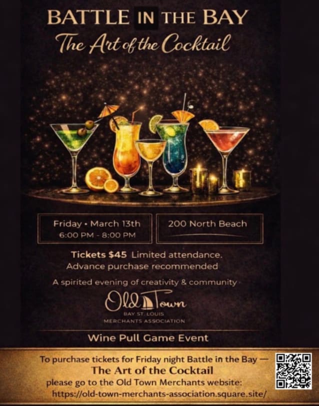 BATTLE IN THE BAY The Art of the Cocktail at 200 North Beach, Bay St Louis.