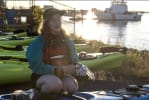 Lucy Ritter at the Community Boating Center