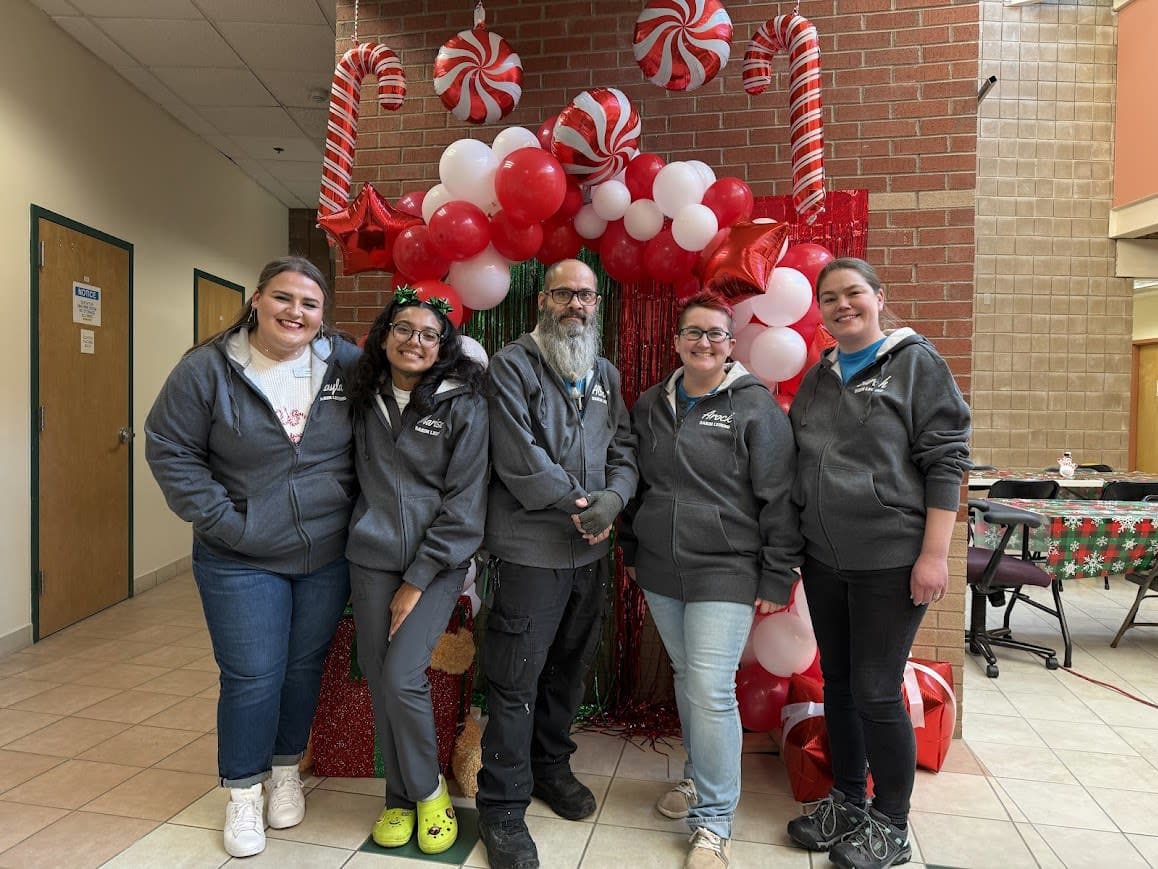 Five longtime employees of Dakin Humane Society