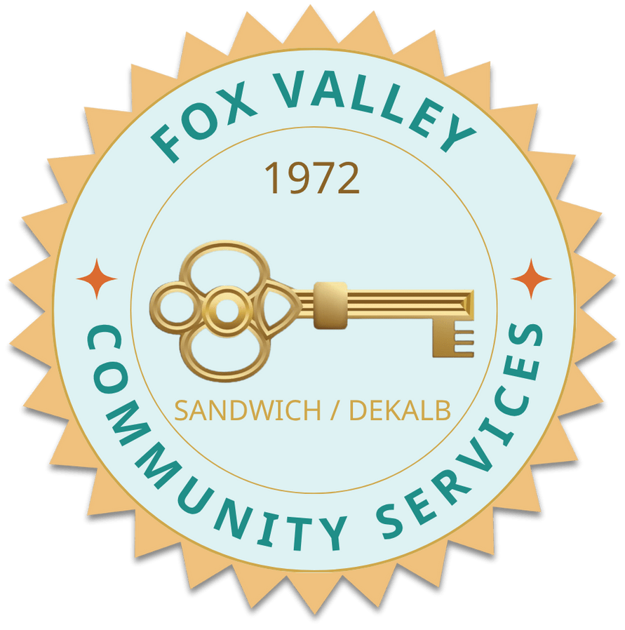 Gold Key, Sandwich, DeKalb, EST 1972, Fox Valley Community Services
