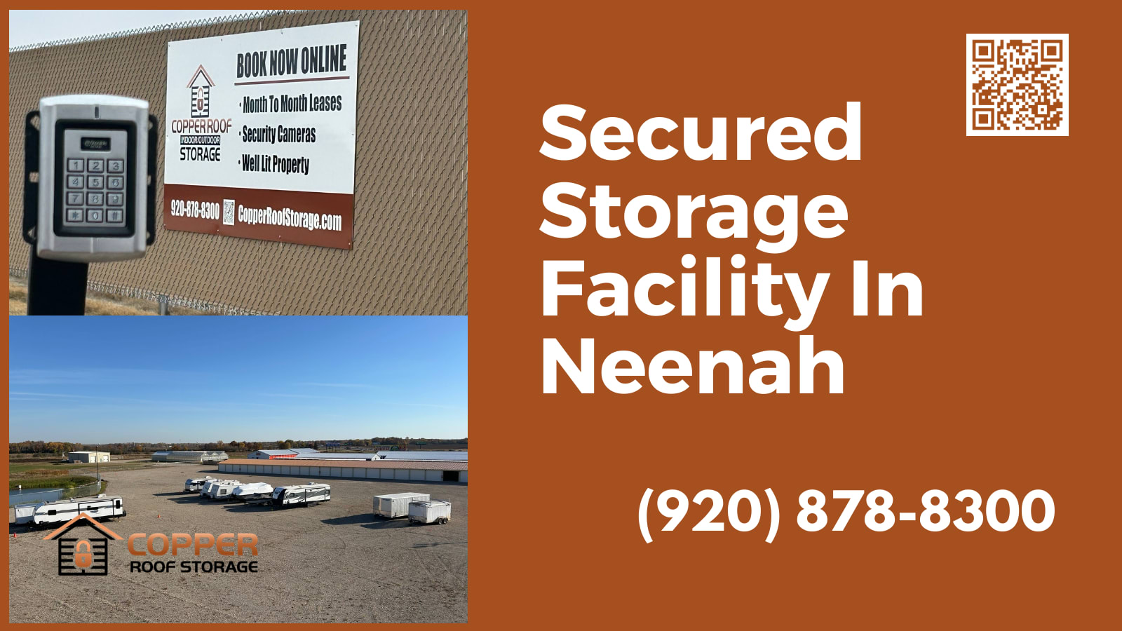 fenced in secure self storage in Neenah