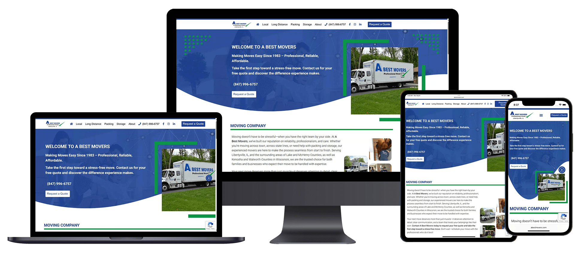 Moving Company Website