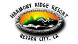 Harmony Ridge Lodge logo- Nevada City